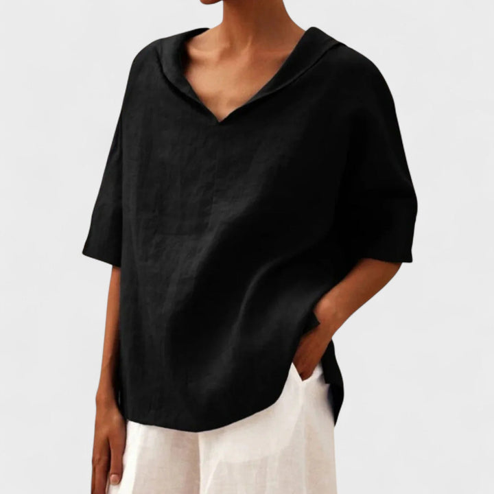 Salma – Blusa de Lino