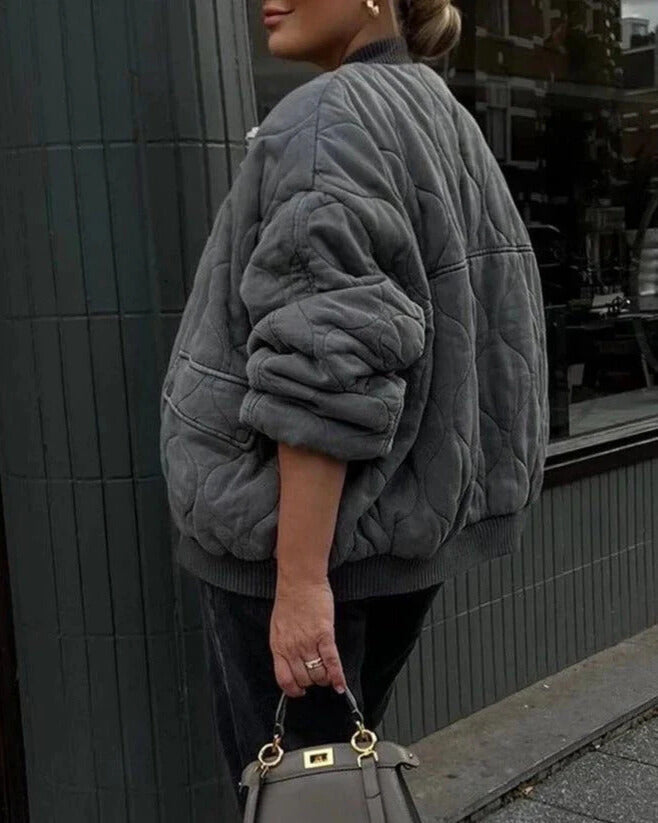 LEONA | CAZADORA ACOLCHADA ESTILO BOMBER