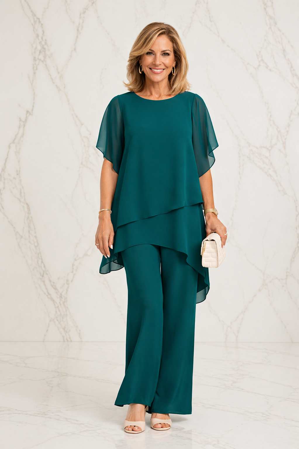 Carmen | Conjunto Elegante Fluido