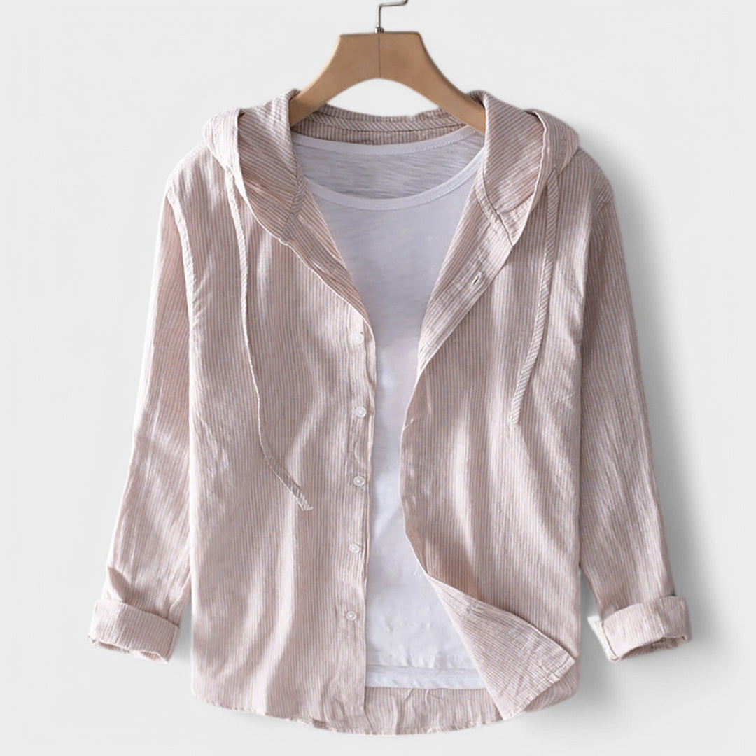 Magdalena - Blusa de Algodón con Capucha