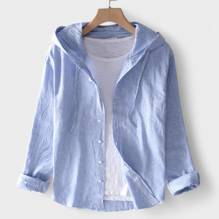 Magdalena - Blusa de Algodón con Capucha